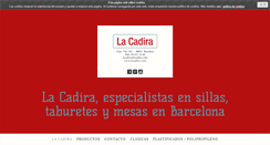 Desktop Screenshot of lacadira.com